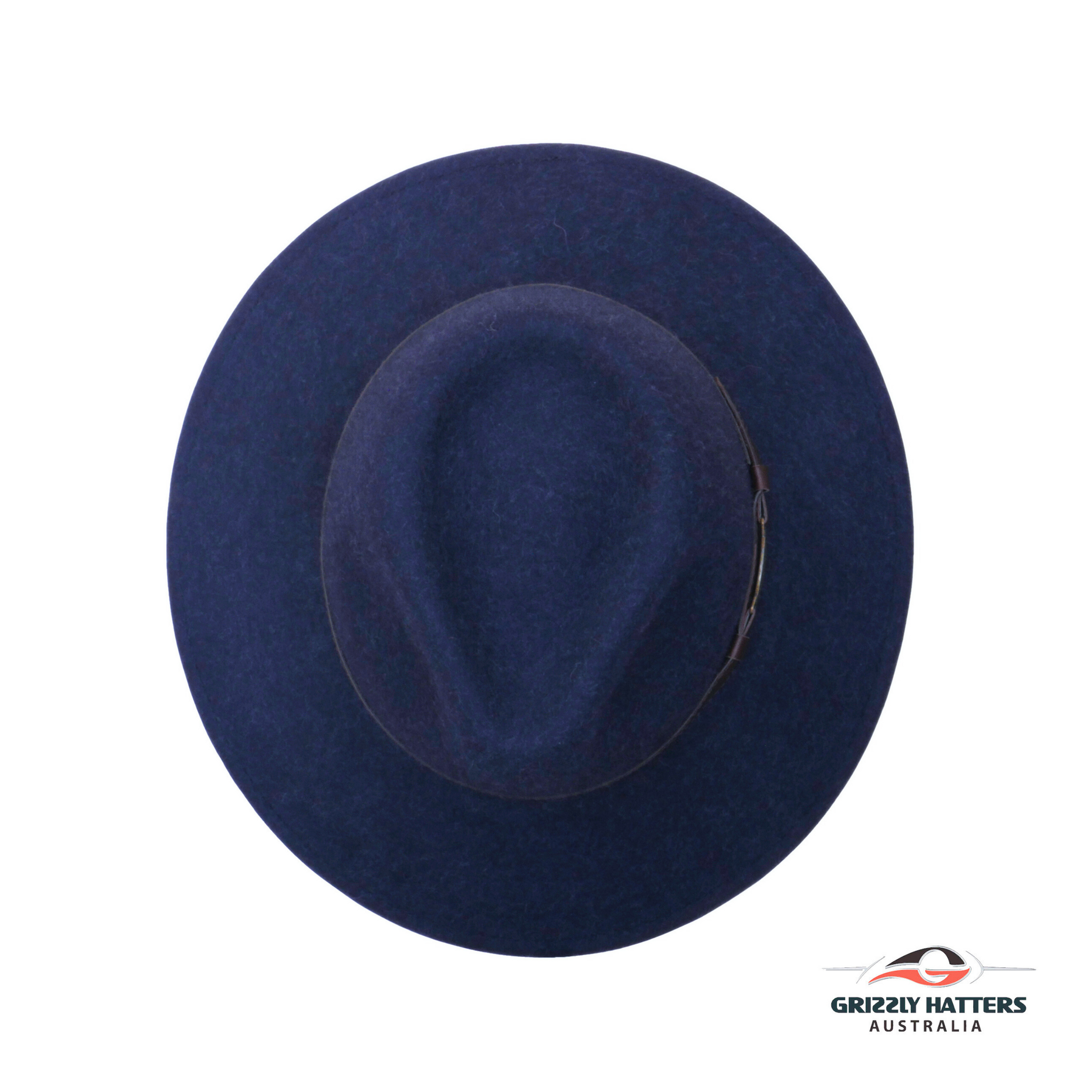 THE SAPPHIRE Fedora Hat in NAVY