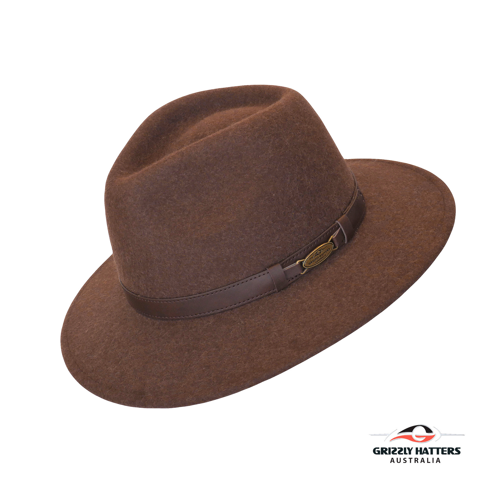 THE SAPPHIRE Fedora Hat in CHARCOAL