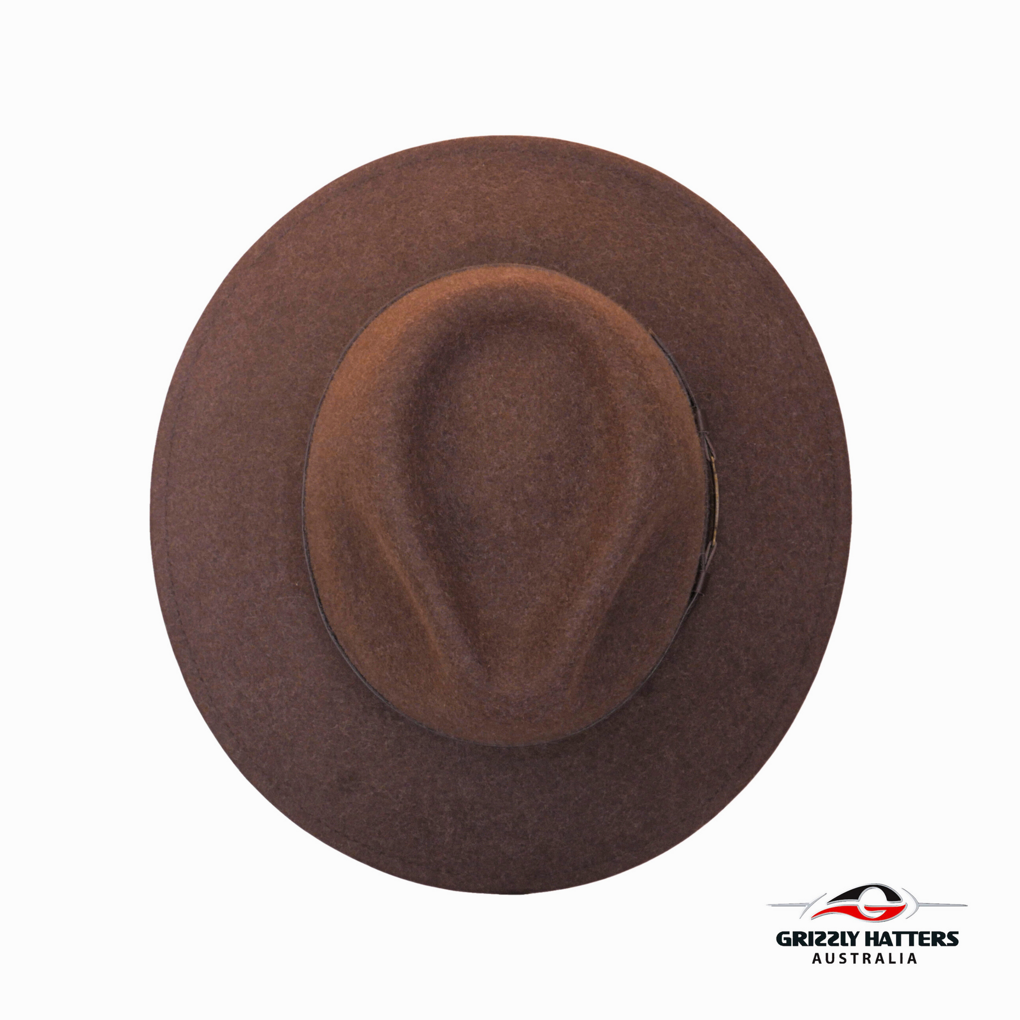 THE SAPPHIRE Fedora Hat in BROWN