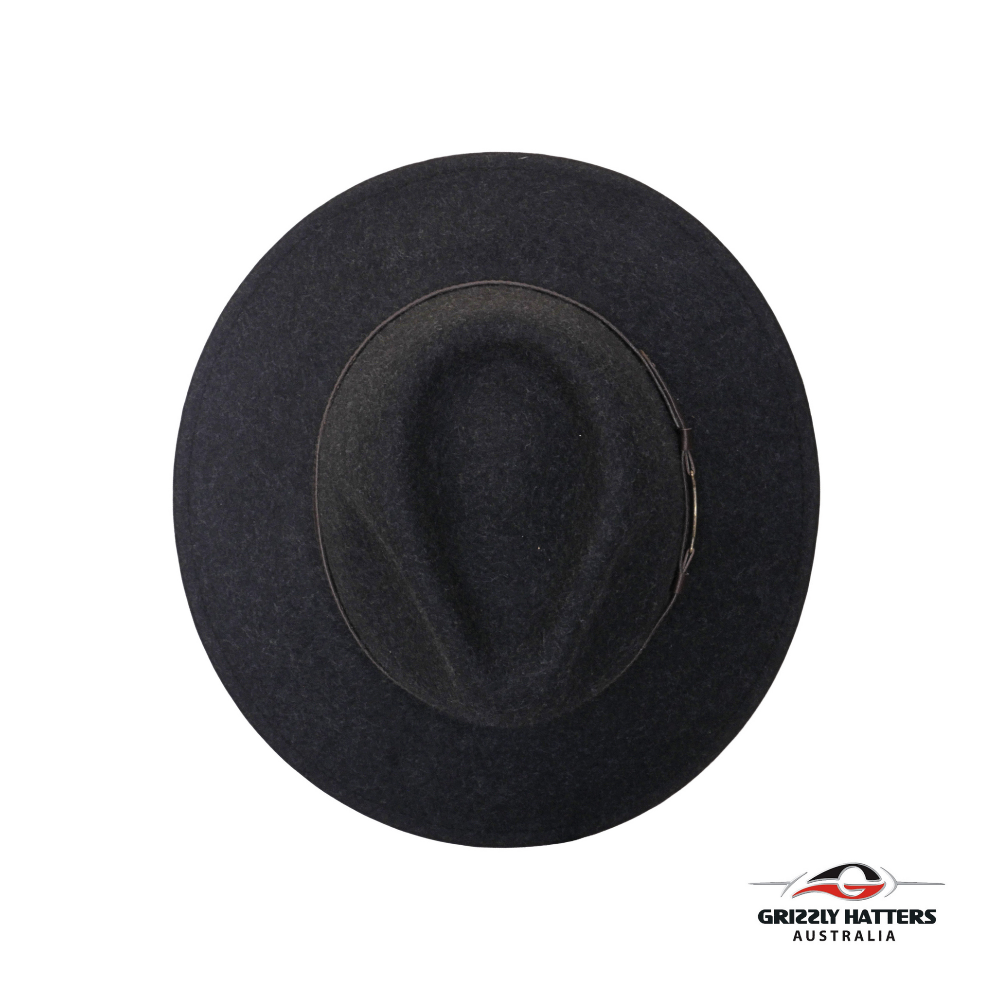 THE SAPPHIRE Fedora Hat in CHARCOAL