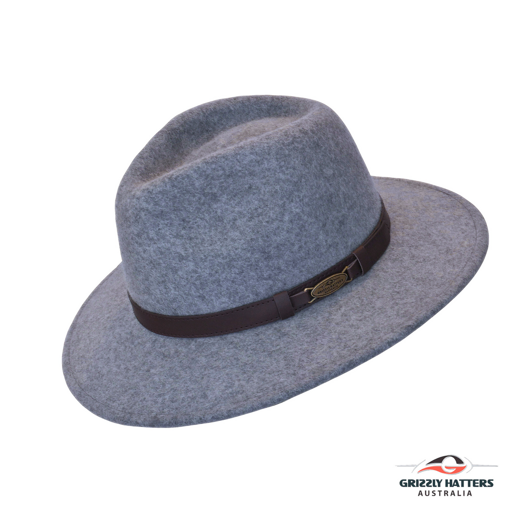 THE SAPPHIRE Fedora Hat in BROWN