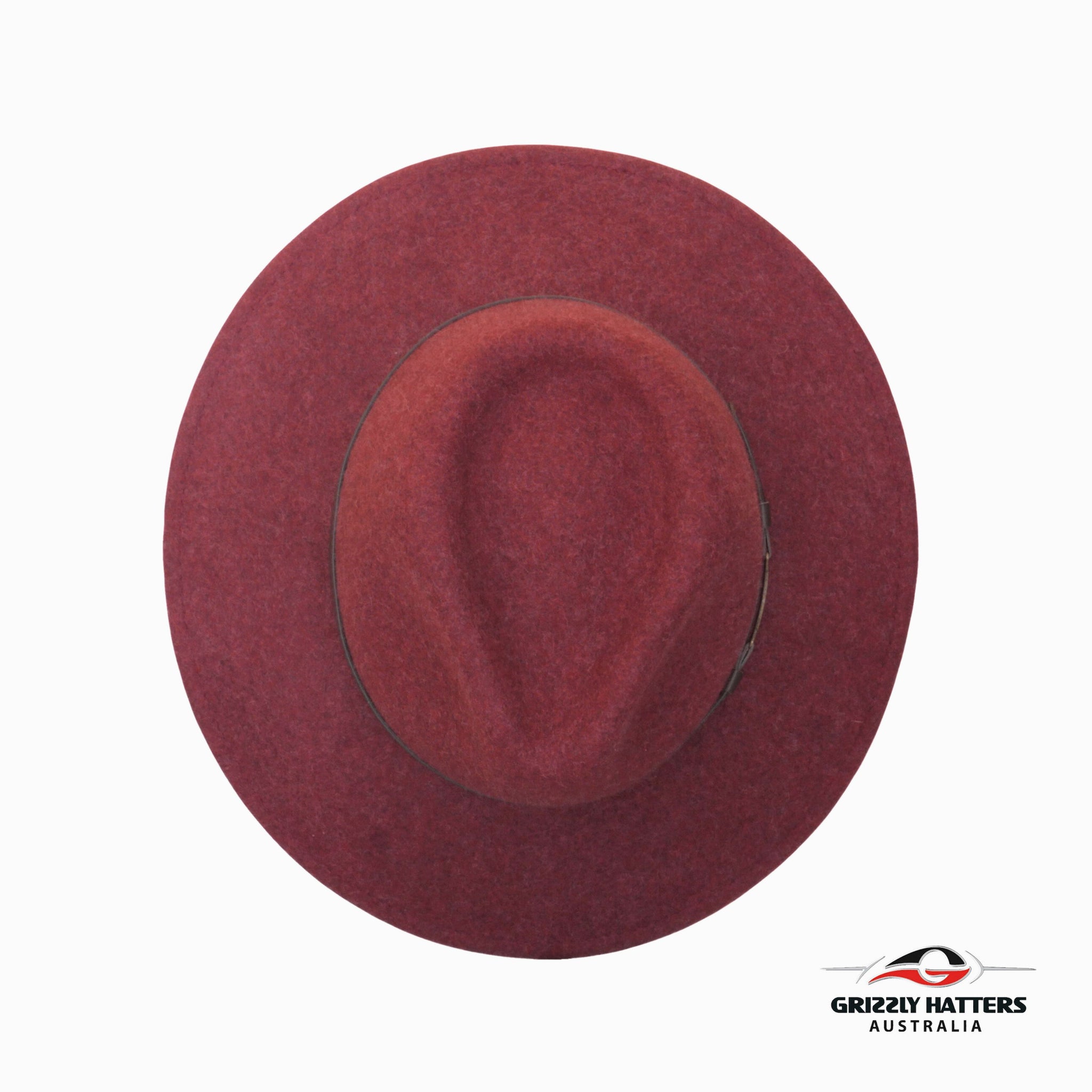 THE SAPPHIRE Fedora Hat in RED