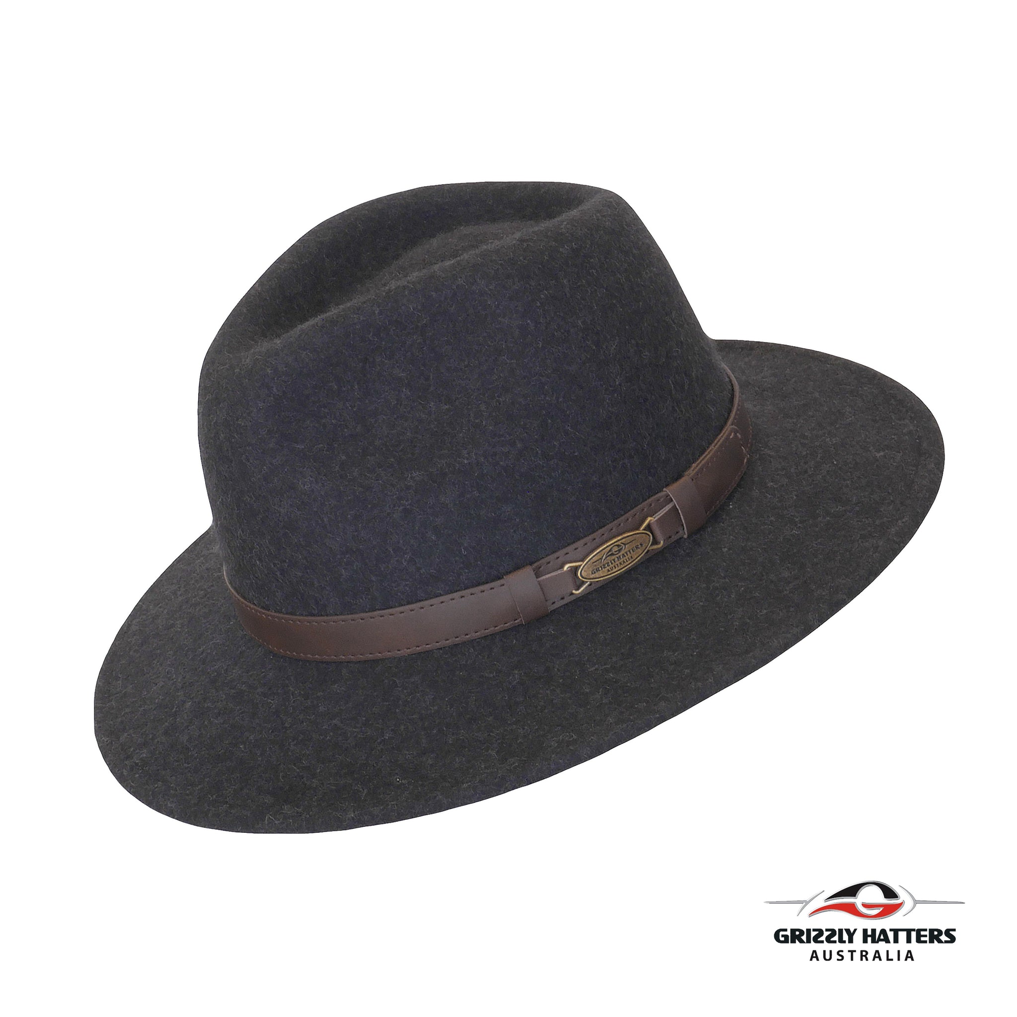 THE SAPPHIRE Fedora Hat in BROWN