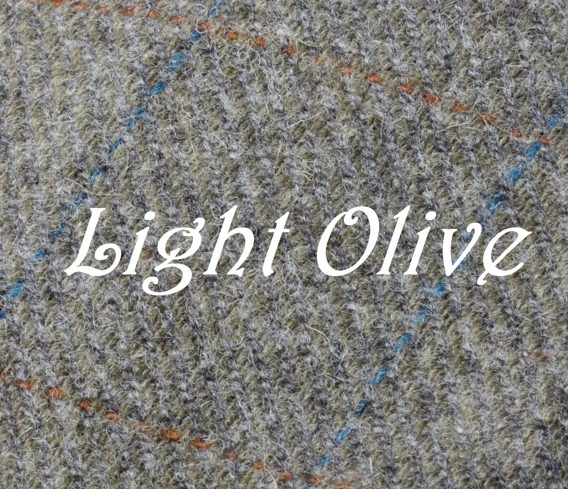Harris Tweed Woo in Light Olive colour