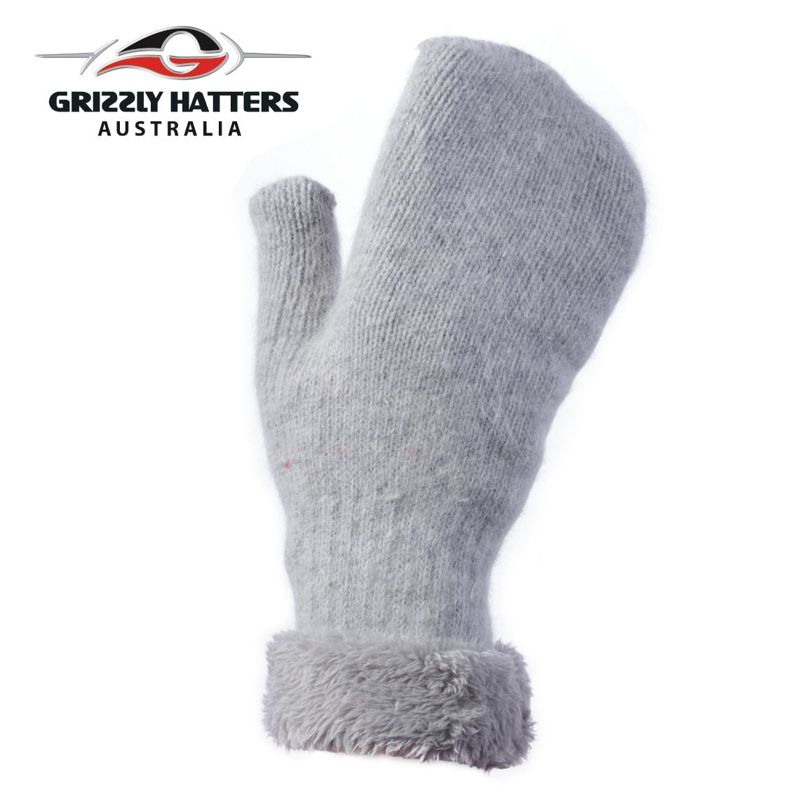 Ladies Wool Mittens with extra lining layer