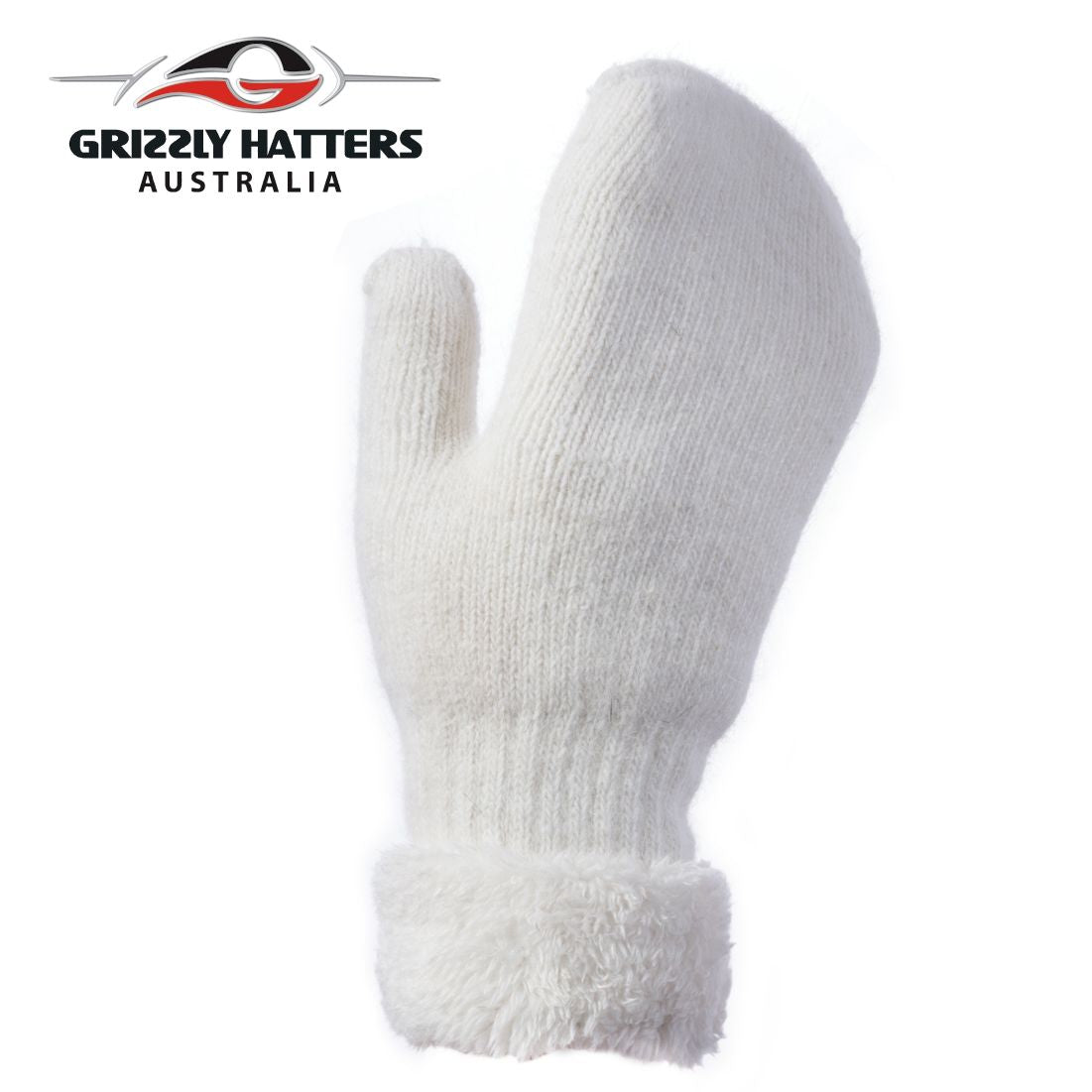 Ladies Wool Mittens with extra lining layer