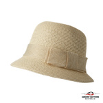 Sun hat with Flat Fabric Bow