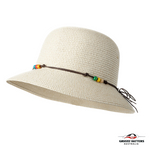 Sun Hat with Bead Charm