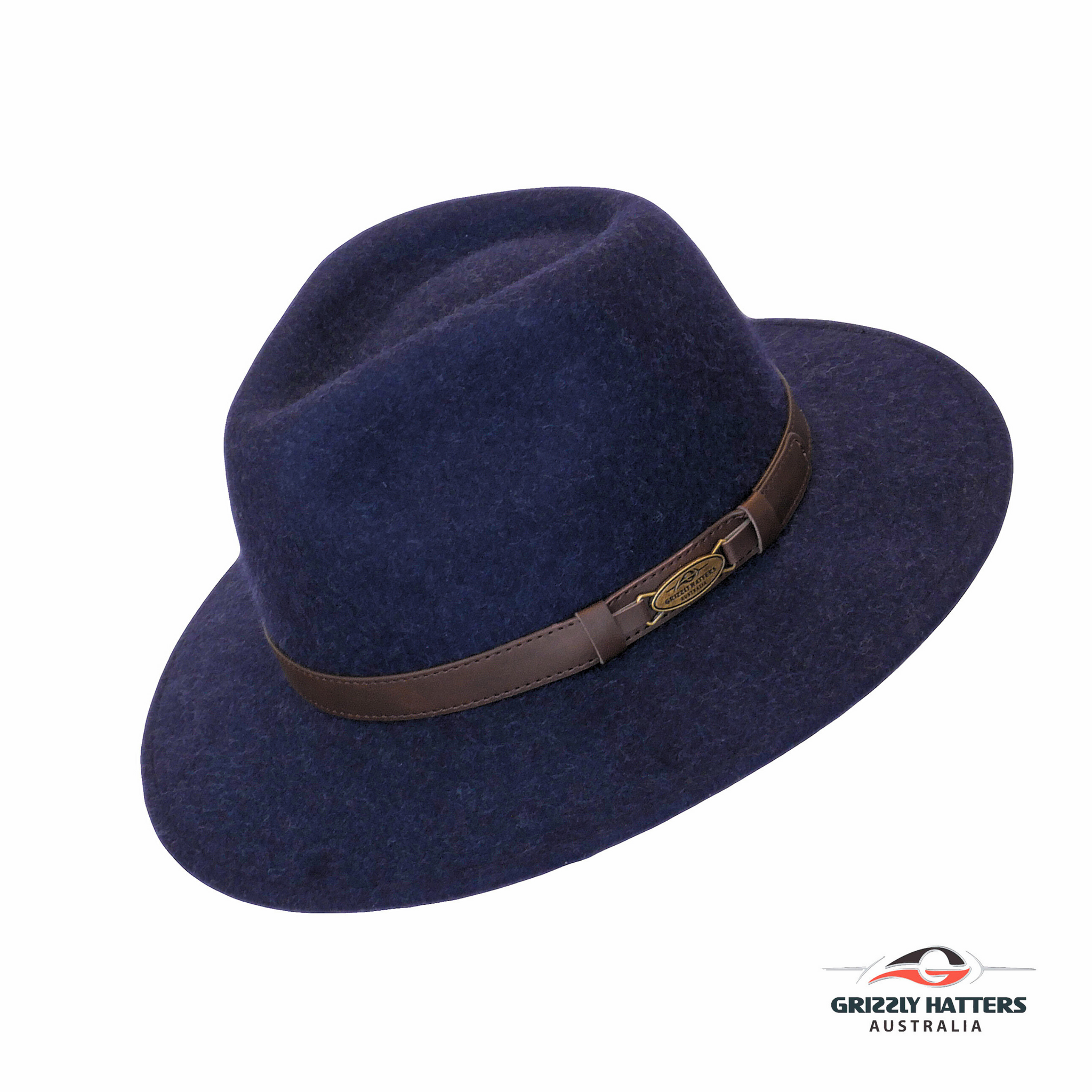 THE SAPPHIRE Fedora Hat in CHARCOAL