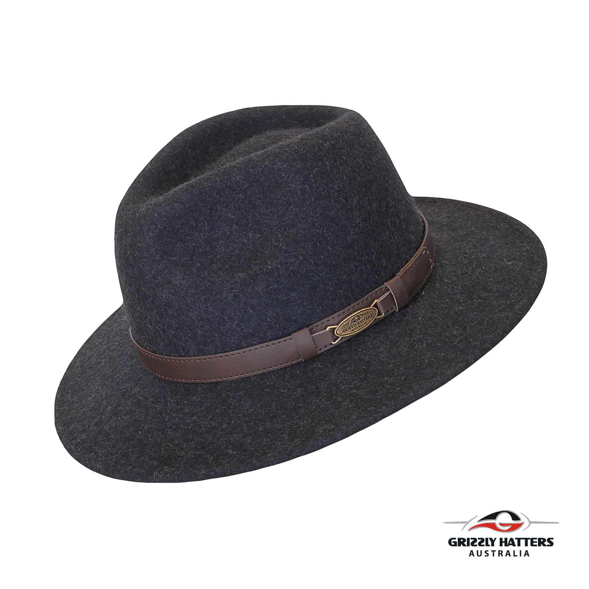 THE SAPPHIRE Fedora Hat in GREIGE