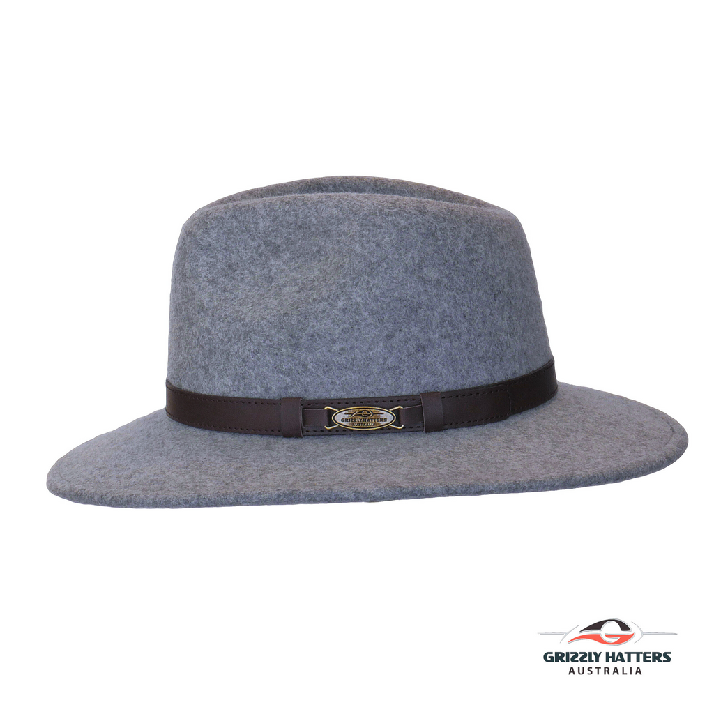 THE SAPPHIRE Fedora Hat in GREY