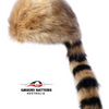 Davy Croc Racoon Faux Fur Hat with a tail