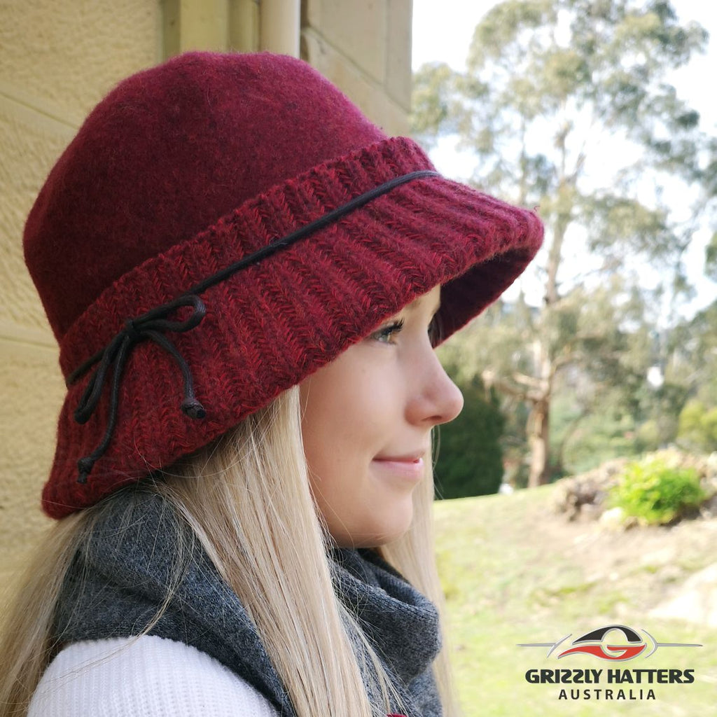 Foldable Fashion Wool Hat